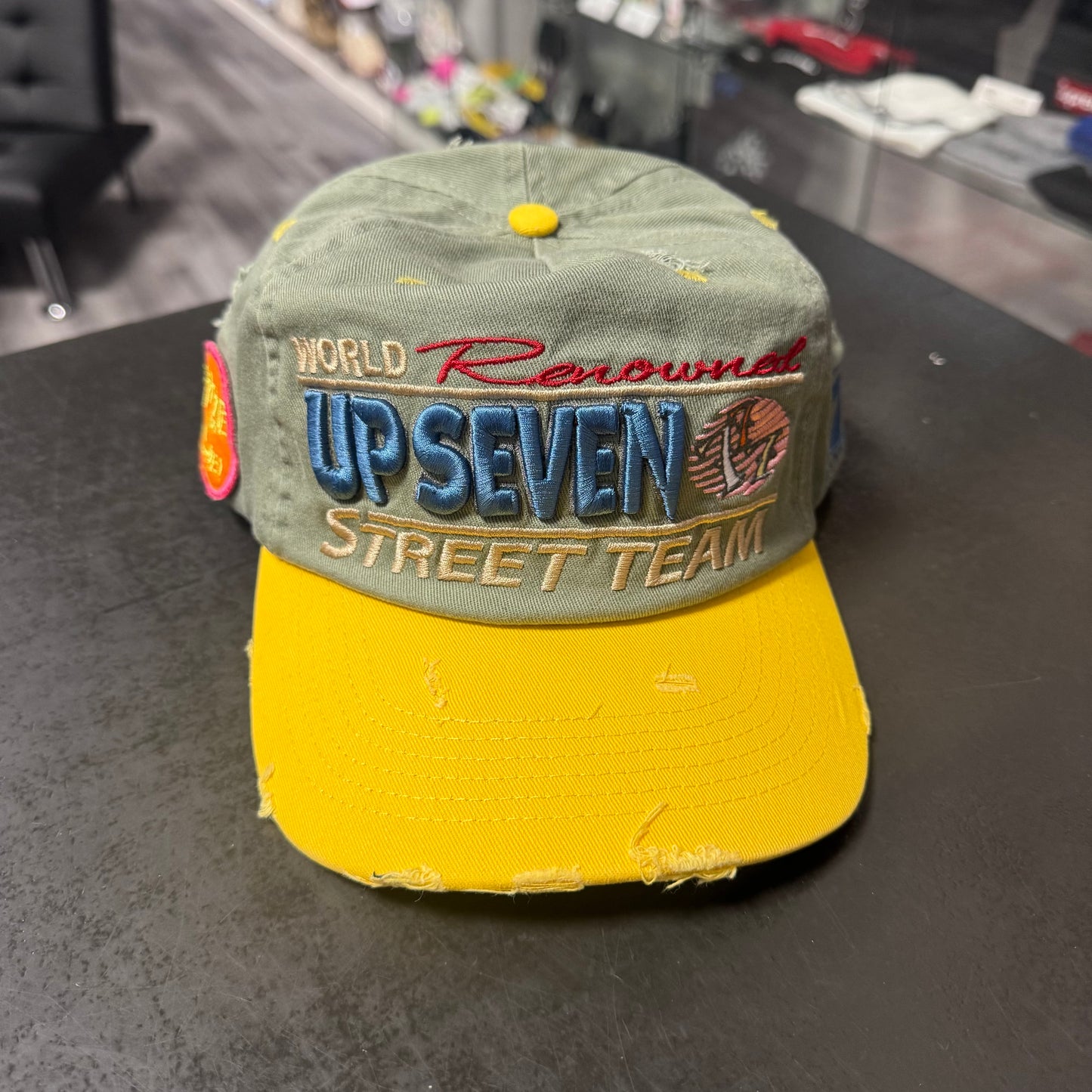 Up 7 Dweller Street Team Hat (Yellow)