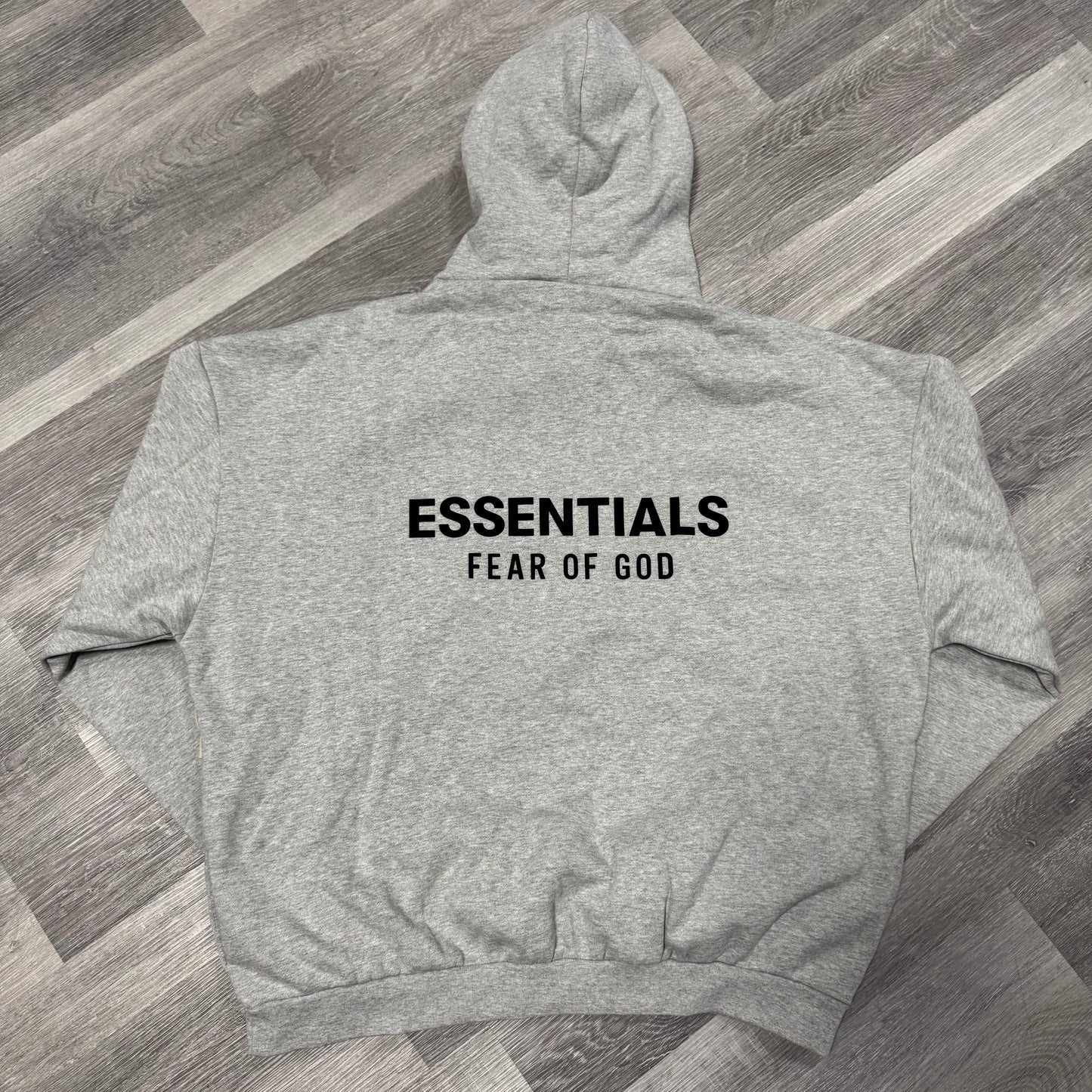 Essentials Fear Of God Hoodie (Heather Grey)