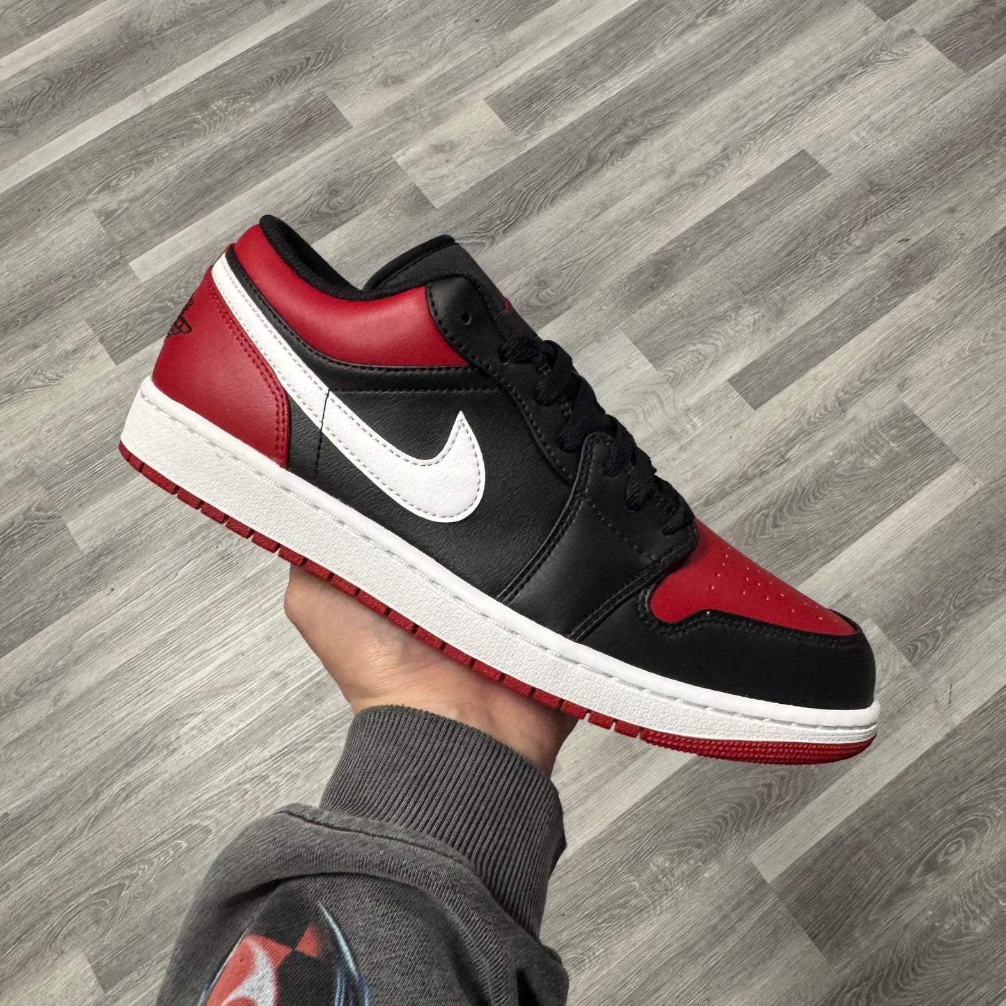 Jordan 1 Low Alternate Bred Toe / Brand New