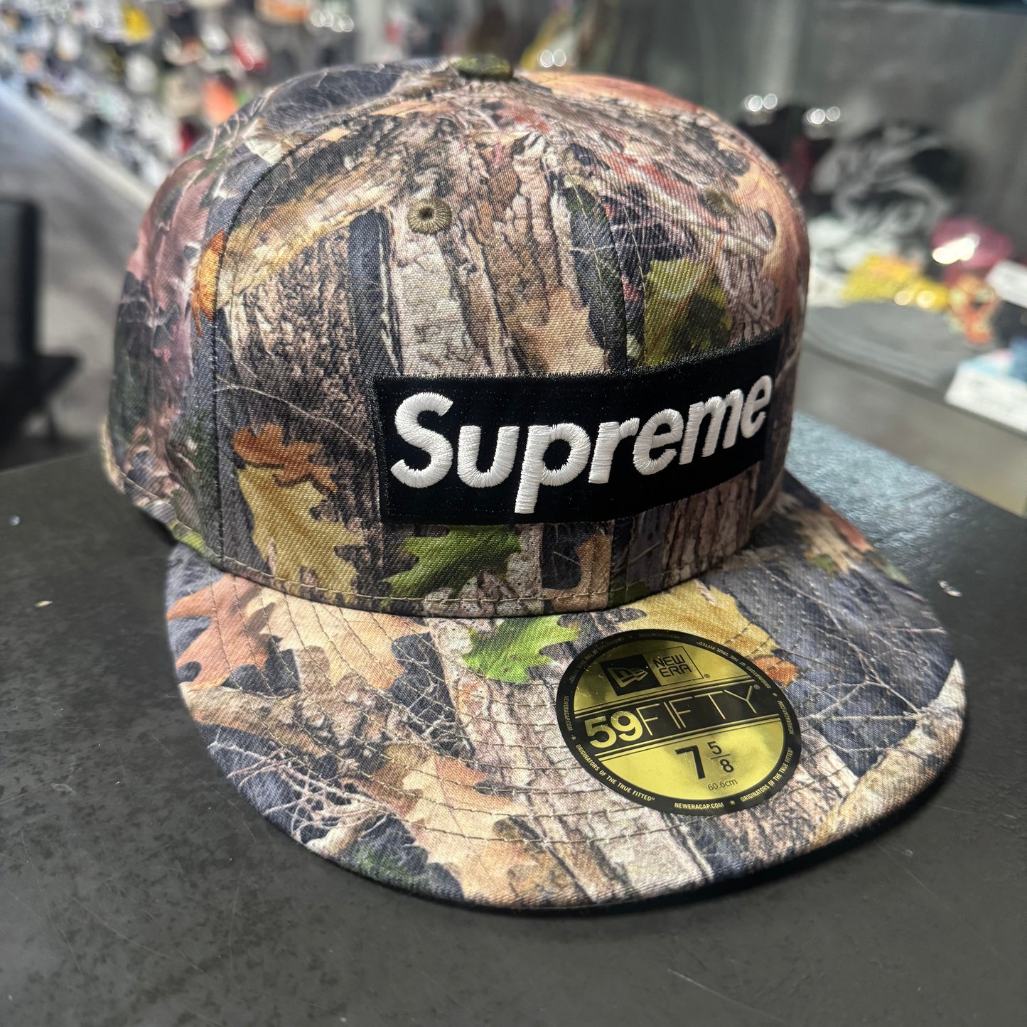 Supreme Ghost Face Box Logo Fitted