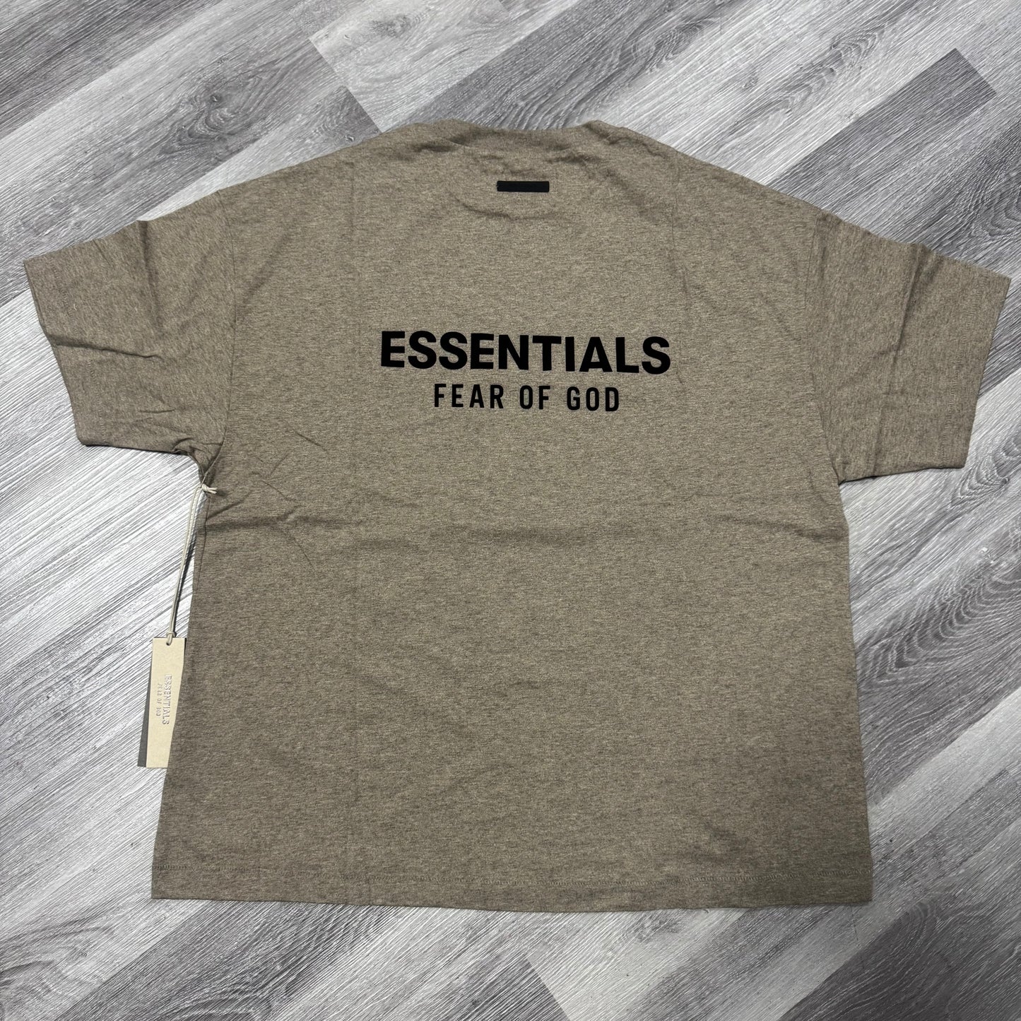 Essentials Fear Of God Tee (Homestead Heather)