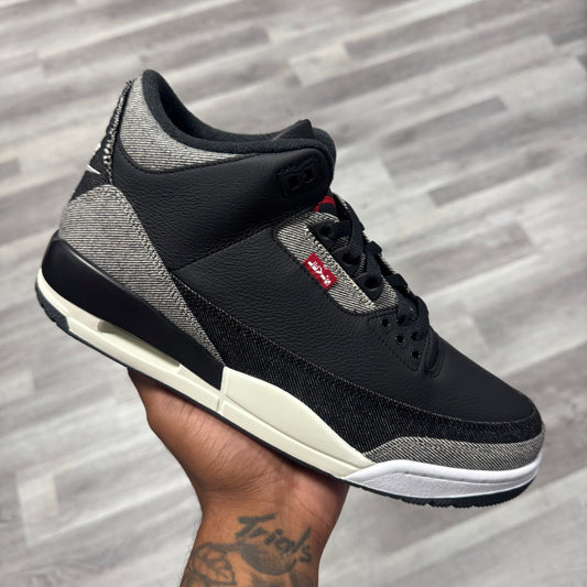 Jordan 3 Black Levi / Brand New