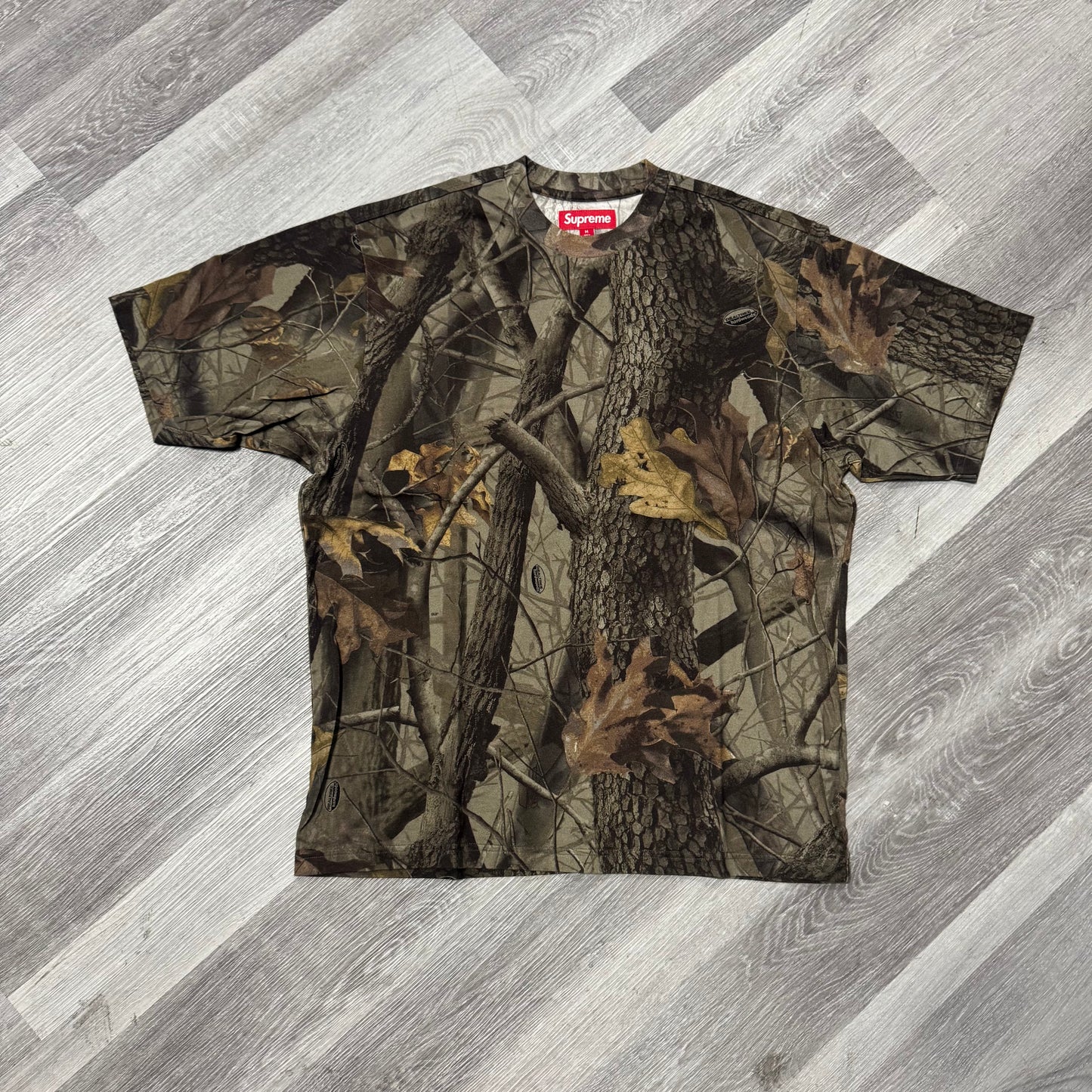 Supreme NYC Rhinestone x Realtree Camo Tee