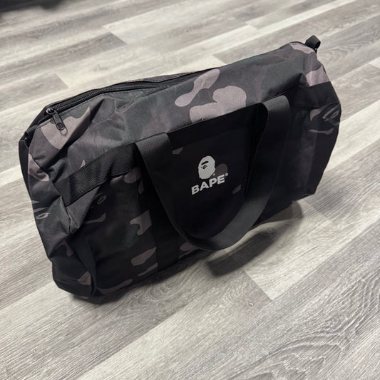 Bape Camo Black Mini Duffle Bag