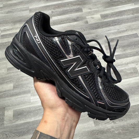 New Balance 740 Black Metallic Silver / Brand New