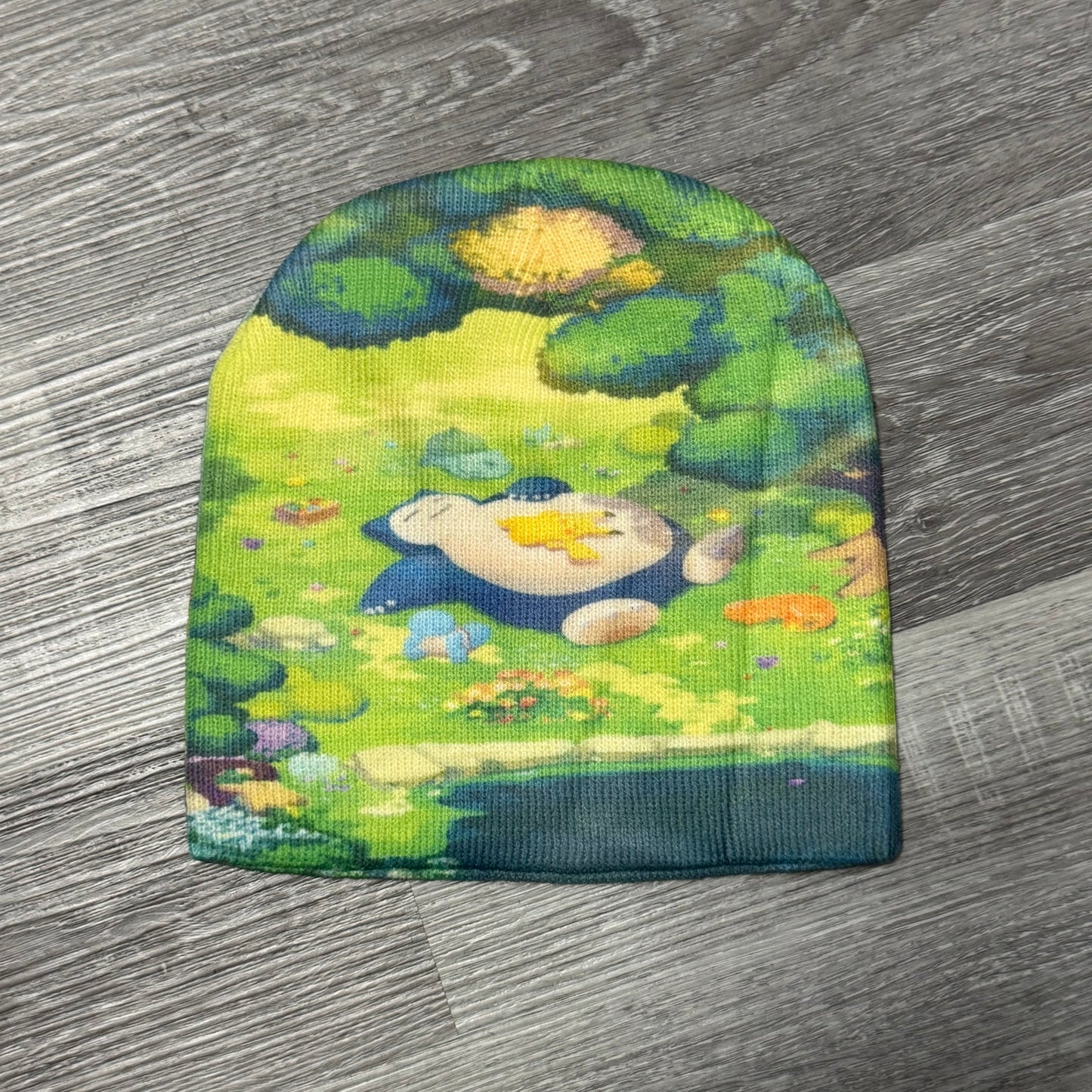 Snorlax X Pikachu Pokemon Beanie
