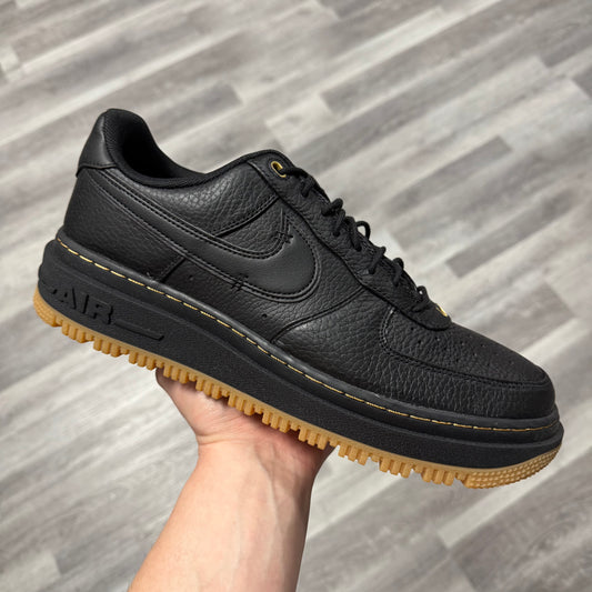 Air Force 1 Low Luxe Black Gum / Brand New