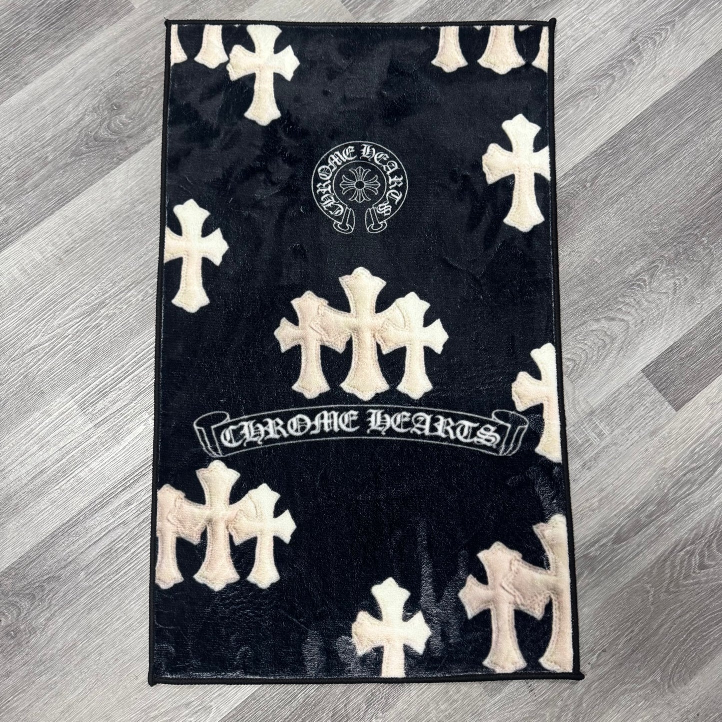 Chrome Hearts Logo Rug