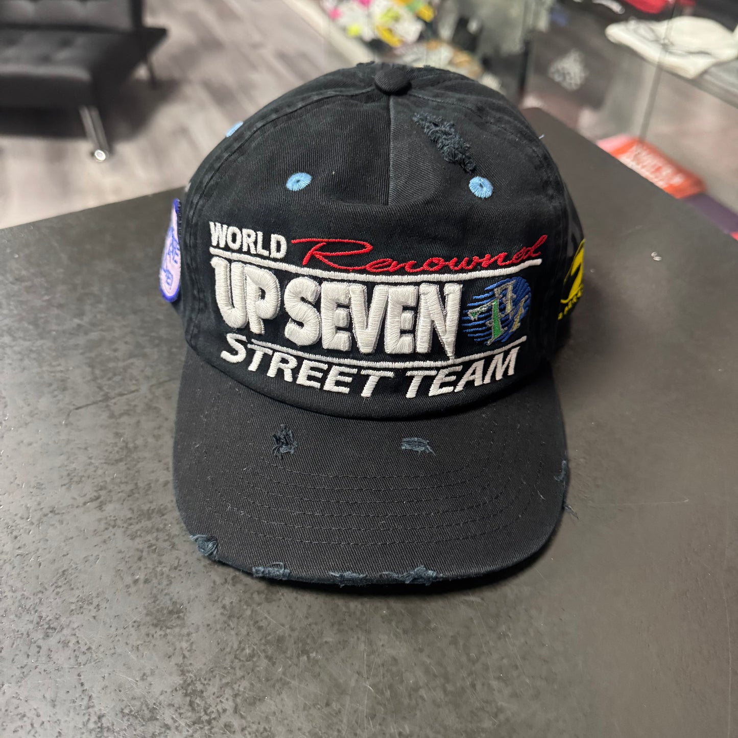 Up 7 Dweller Street Team Hat (Black)