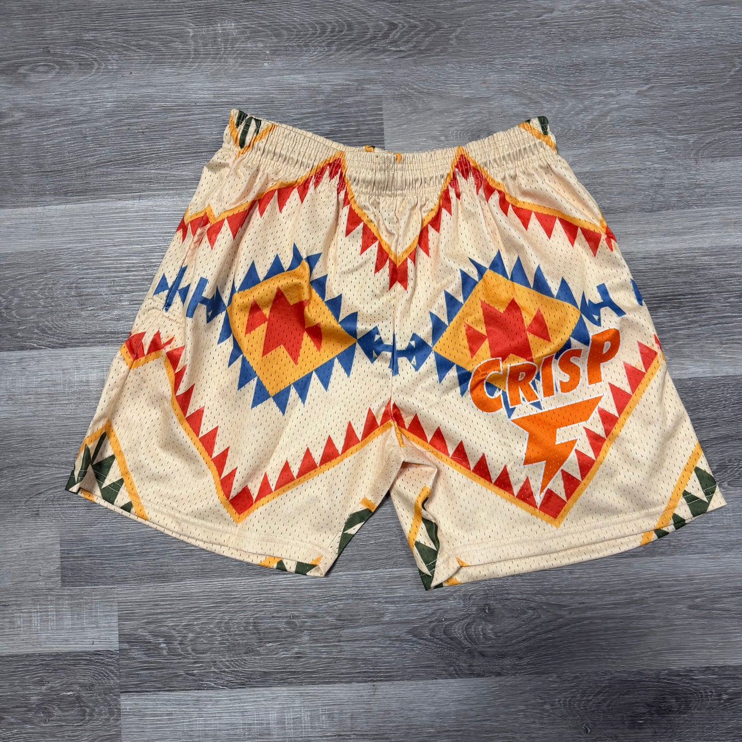 Crispy NYC Native Logo Mesh Shorts