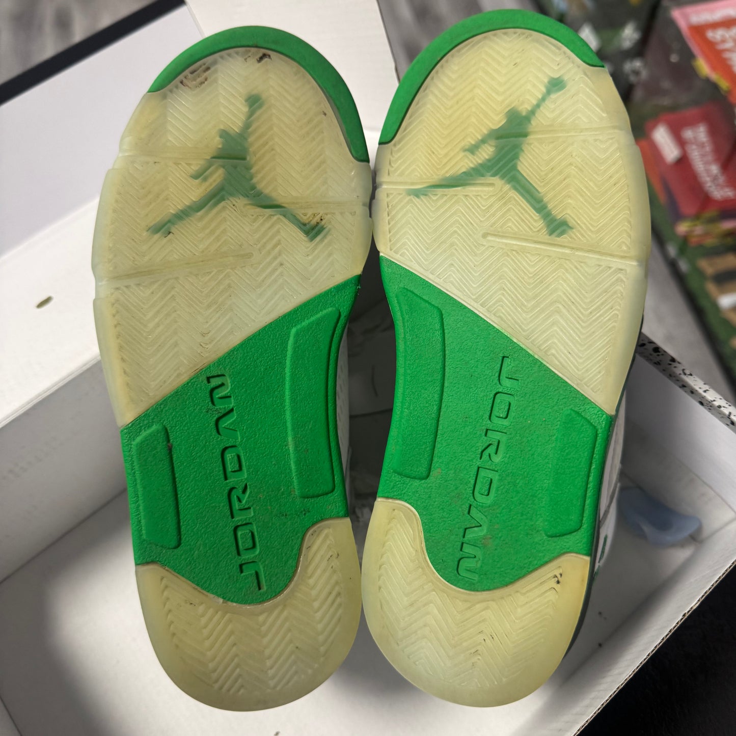 Jordan 5 Lucky Green / Preowned
