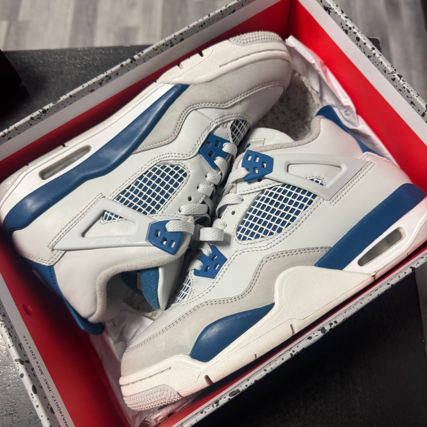 Jordan 4 Military Blue / Preowned