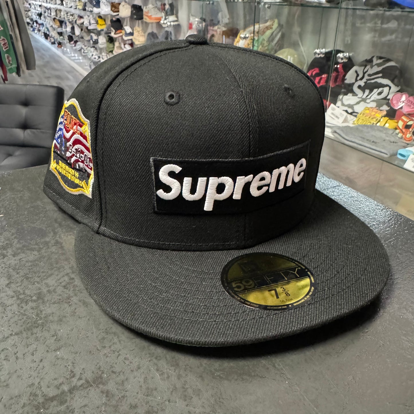 Supreme FDNY Box Logo Fitted (Black)
