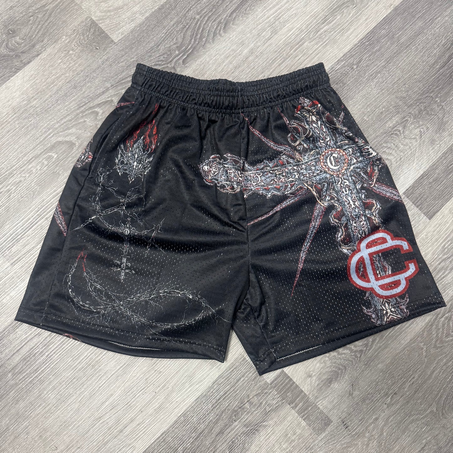 Corrupted Creative Soul Mesh Shorts