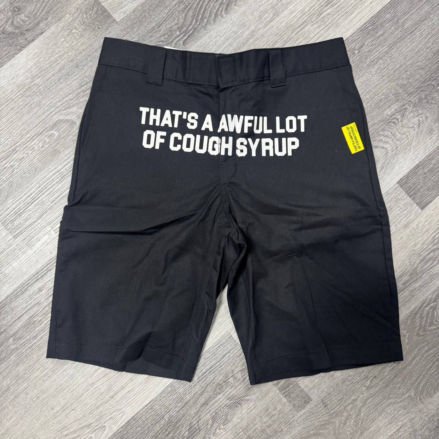 Thats a Awful Lot Of Cough Syrup Dickies Cargo Shorts (Black)