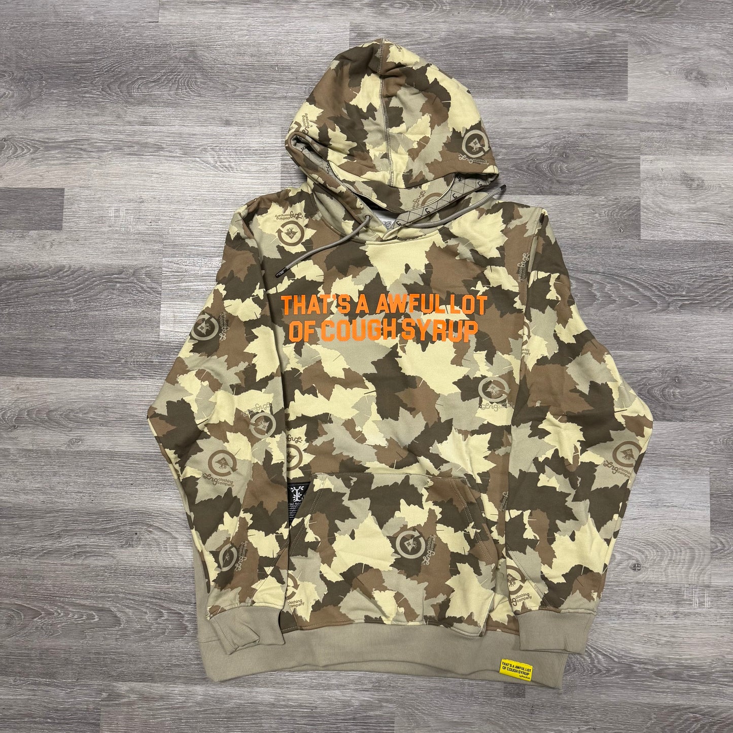 That’s A Awful Lot Of Cough Syrup X LRG Camo Hoodie
