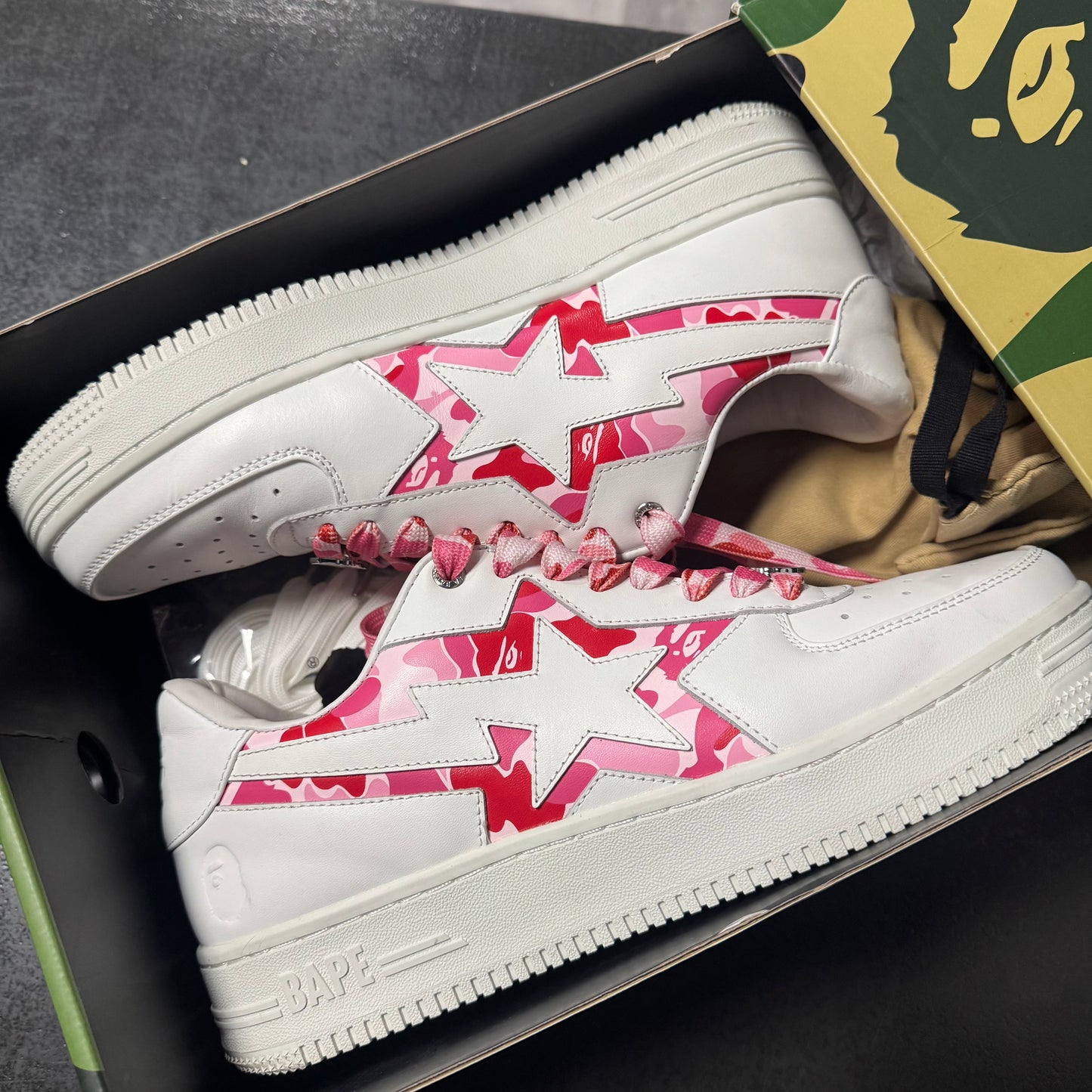 Bape Sta Icon ABC Camo Pink / Preowned
