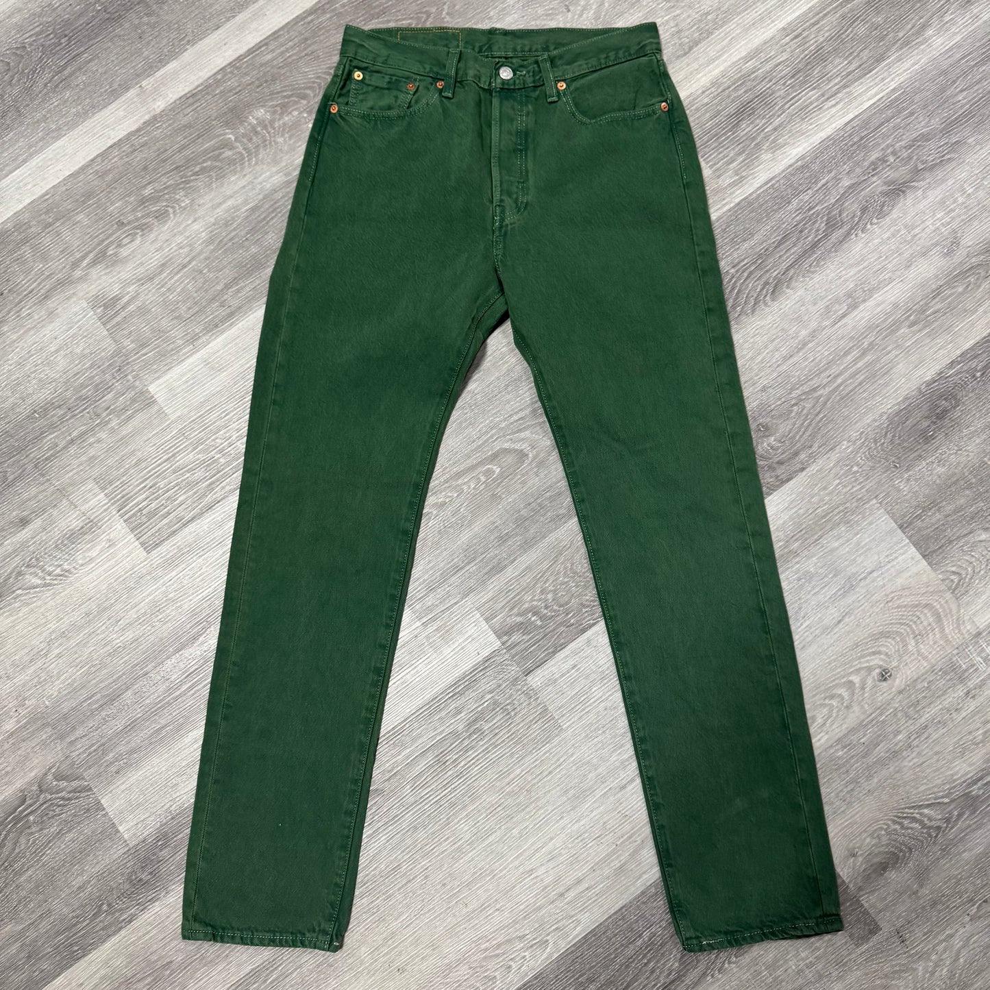 Denim Tears ADG 501 Vintage Green Denim Jeans