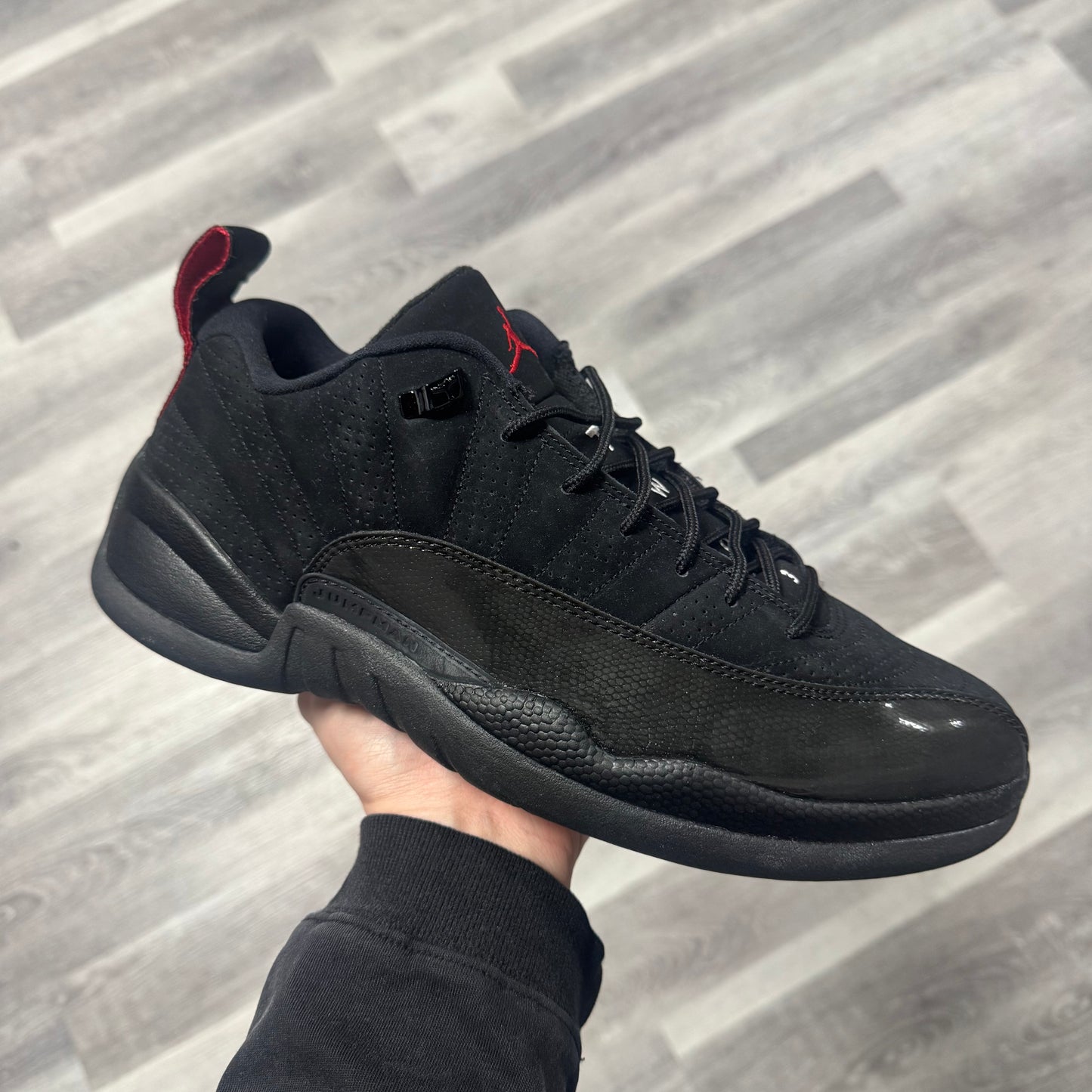 Jordan 12 Low Black Patent / Brand New