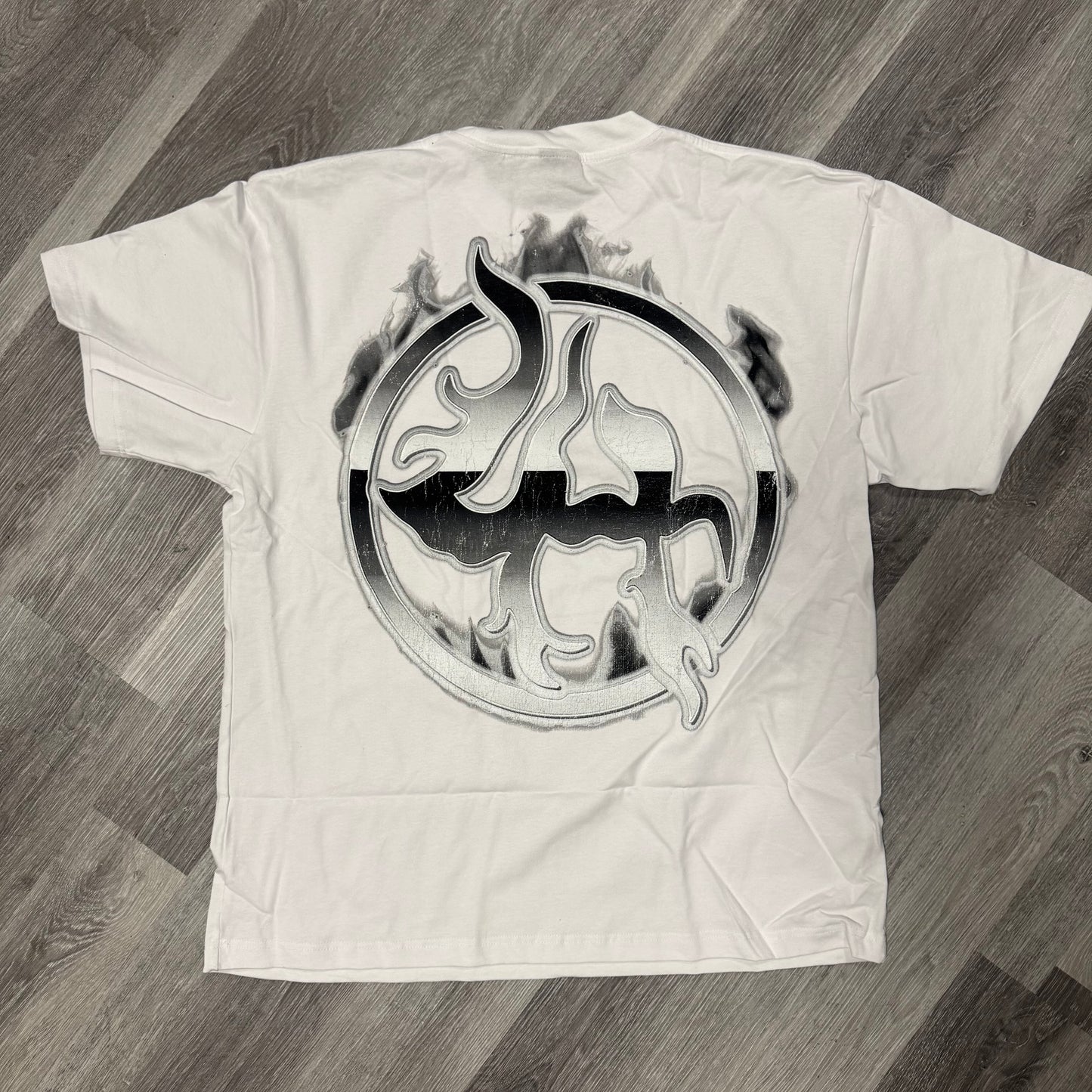 Lost Hills Metallic Tee (White)