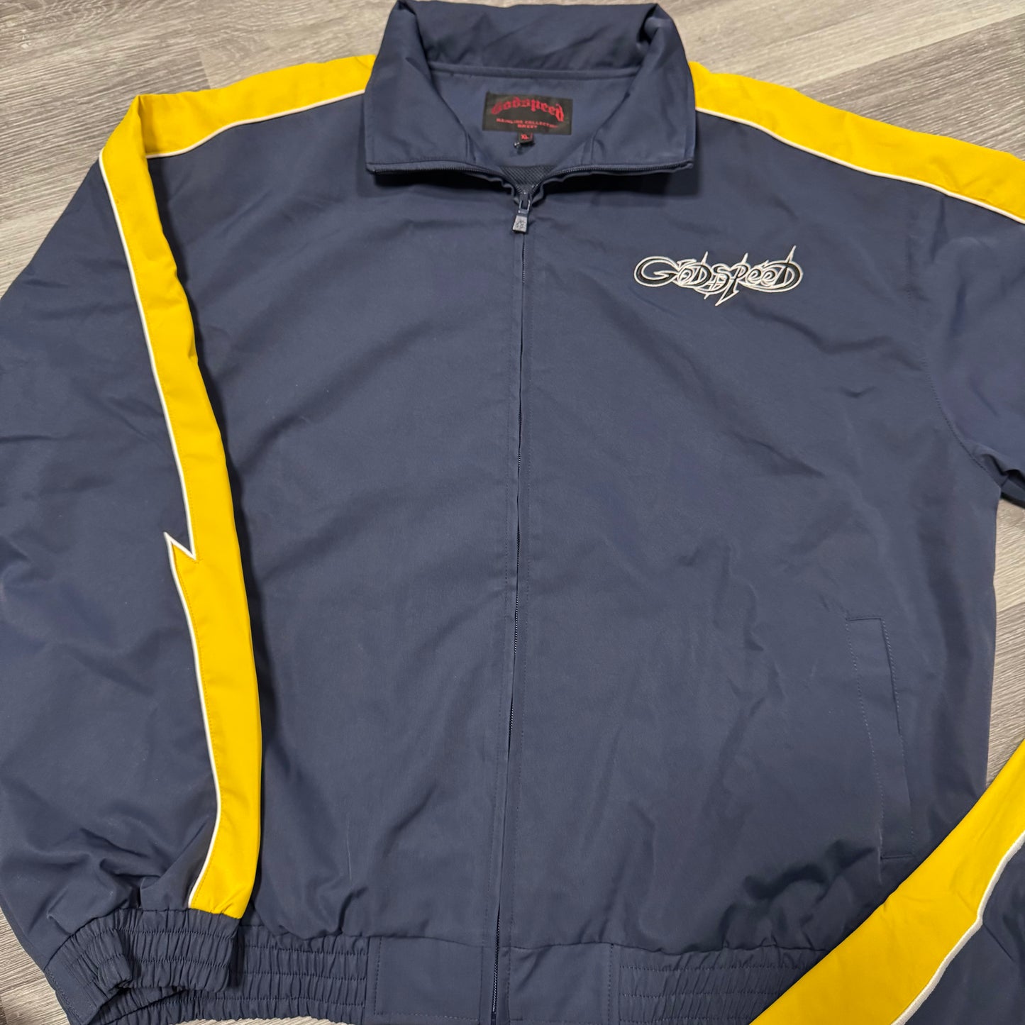 Godspeed GT Tracksuit (Navy/Yellow)