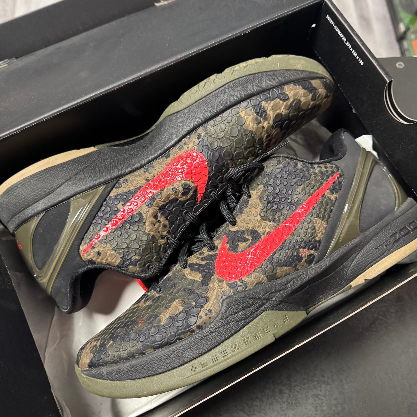 Kobe 6 Italian Camo / Preowned