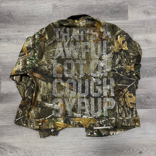 That’s A Awful Lot Of Cough Syrup X Realtree Rhinestone Jacket