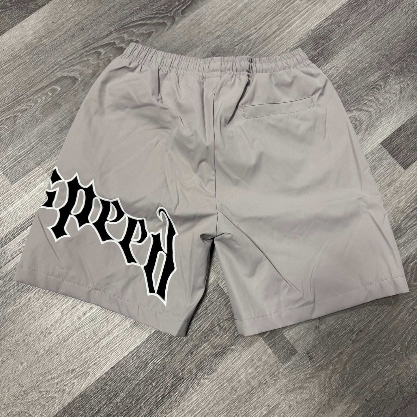 Godspeed OG Logo Nylon Shorts (Grey)