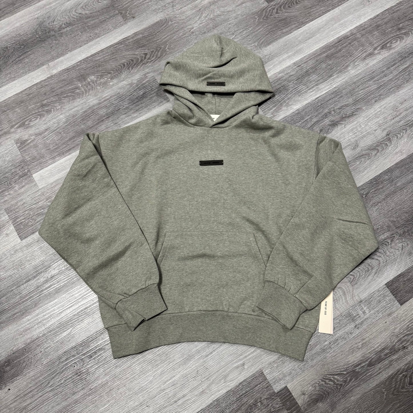Essentials Fear of God Hoodie (Concrete Heather)