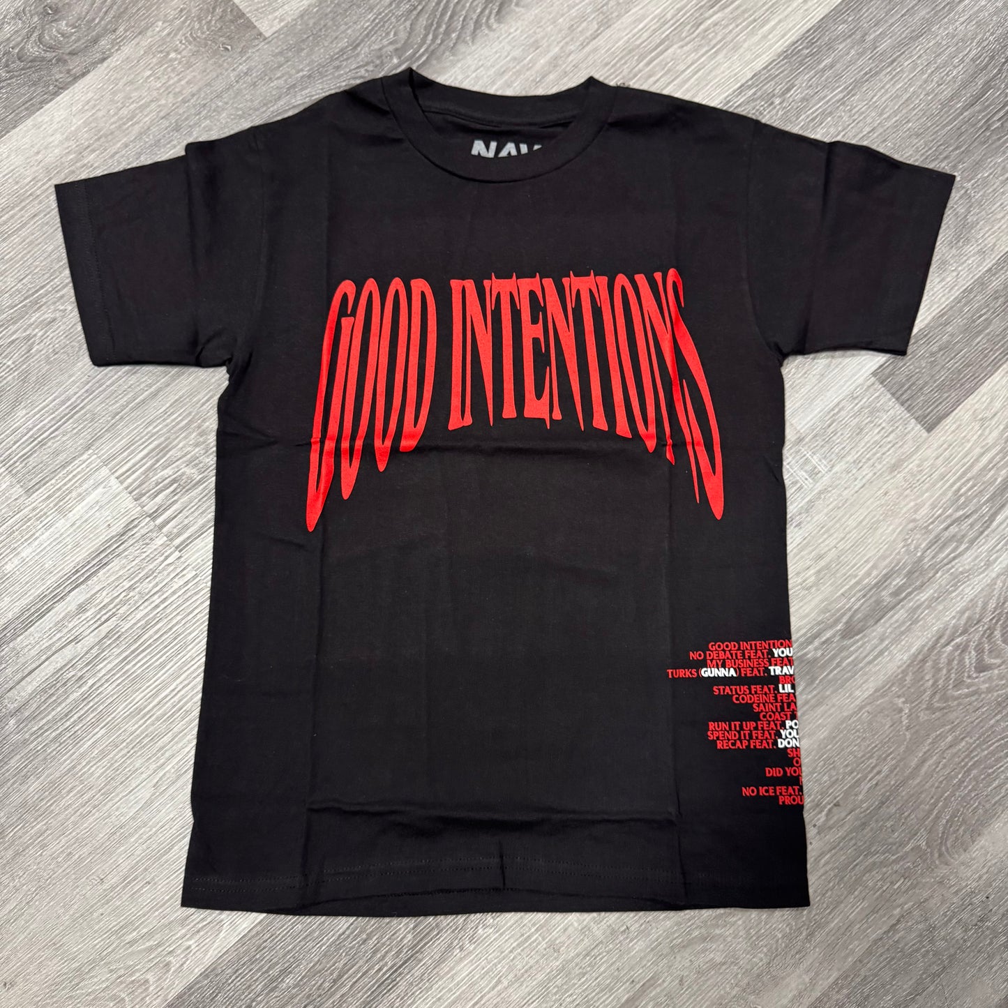Nav X Vlone Good Intentions Tee (Black)