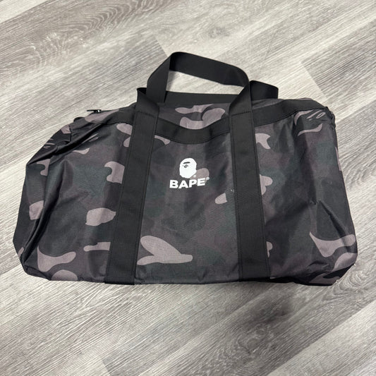 Bape Camo Black Mini Duffle Bag