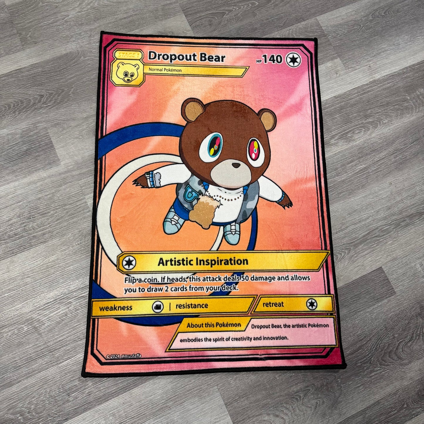 College Dropout X Pokémon Rug