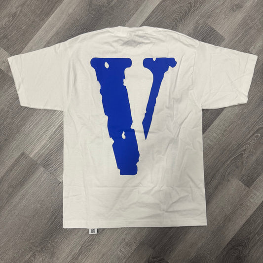 Vlone Staple Tee (White/Blue)