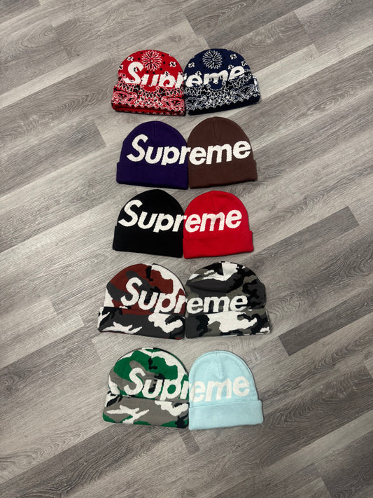 Supreme Big Logo Beanie