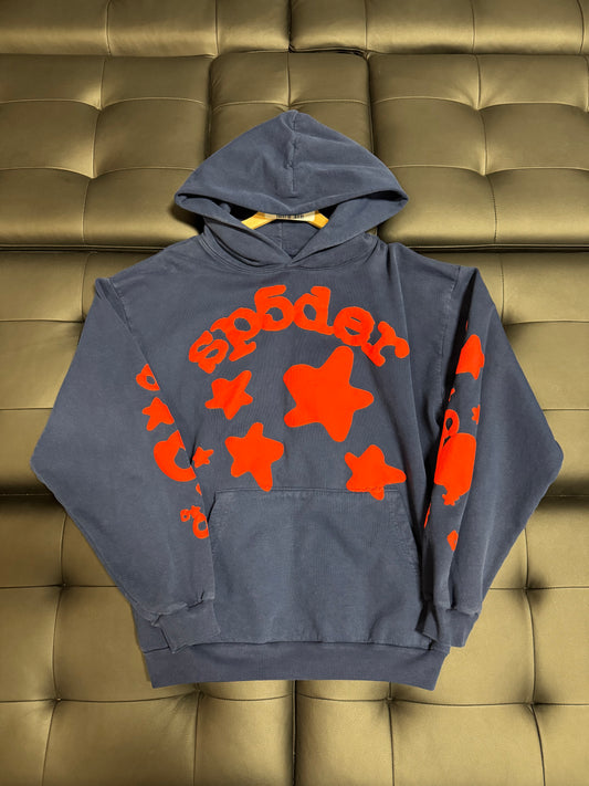 Sp5der Beluga Hoodie (Navy)
