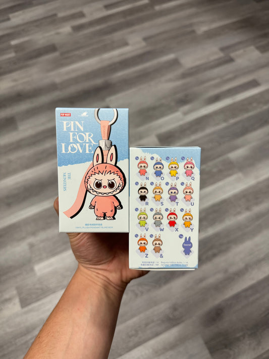 Labubu Pin for Love (N-Z) Single
