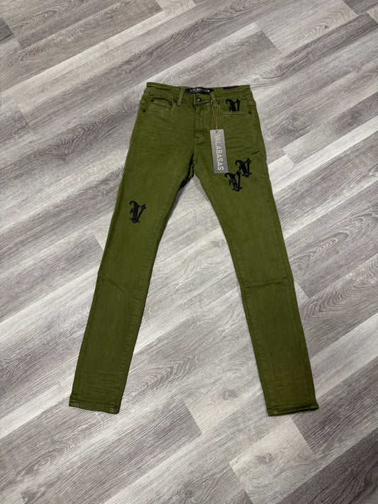 Valabasas Daylight Green Denim Jeans