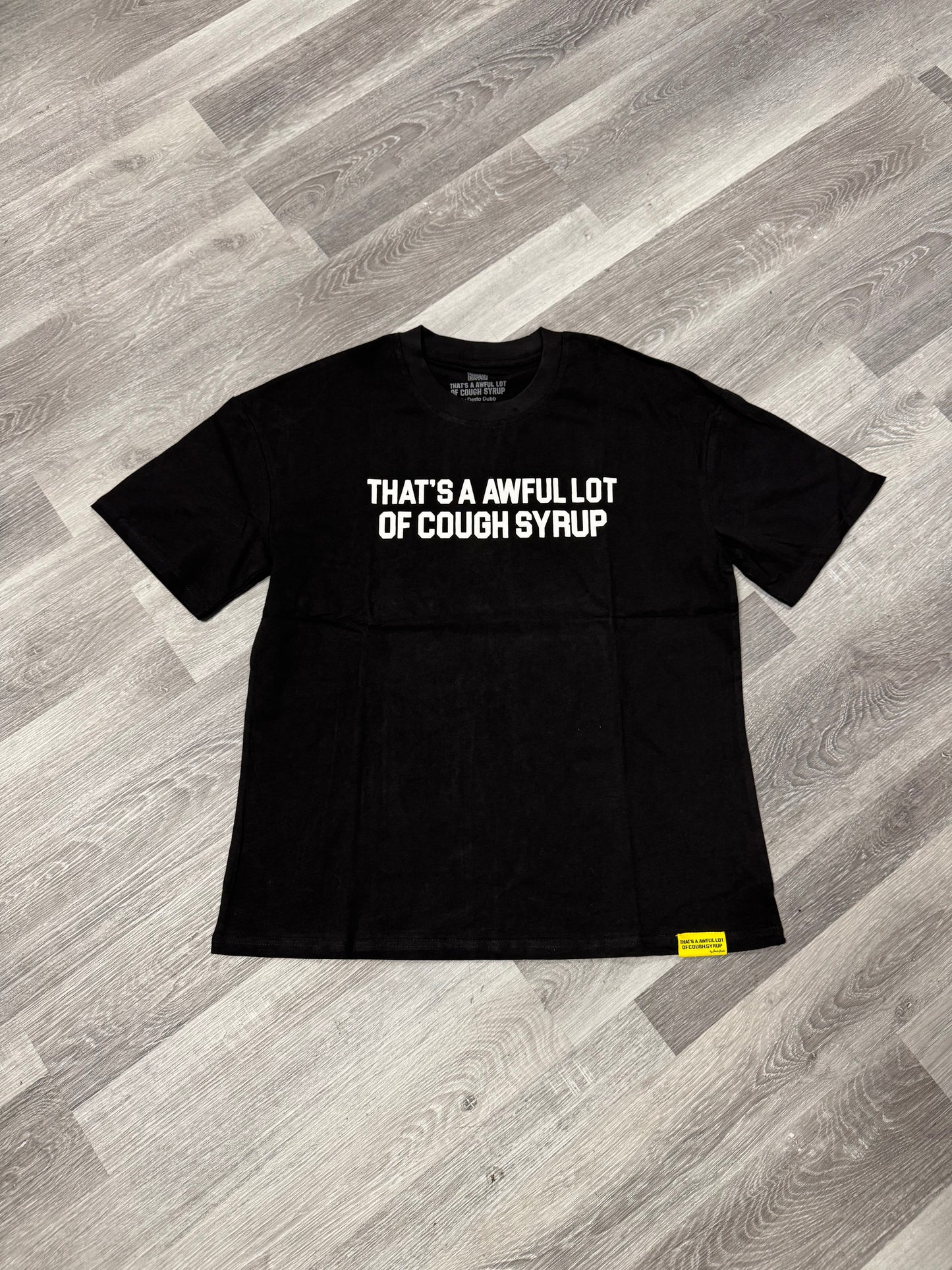 Thats a Awful Lot of Cough Syrup Classic Tee (Black)
