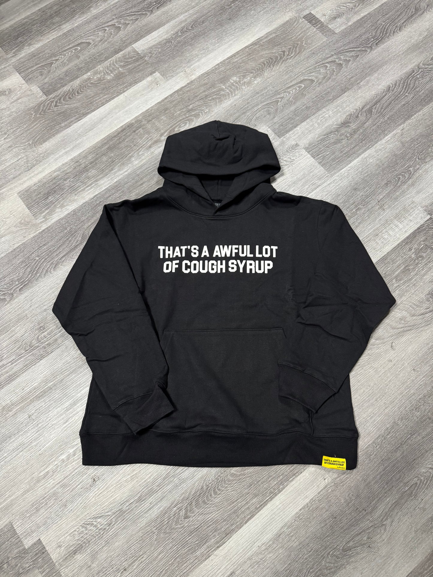 Thats a Awful Lot of Cough Syrup Classic Hoodie (Black)