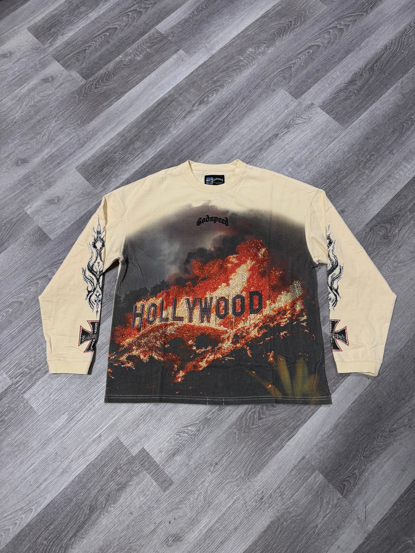 Godspeed VVS Hollywood Inferno Longsleeve (Bone)