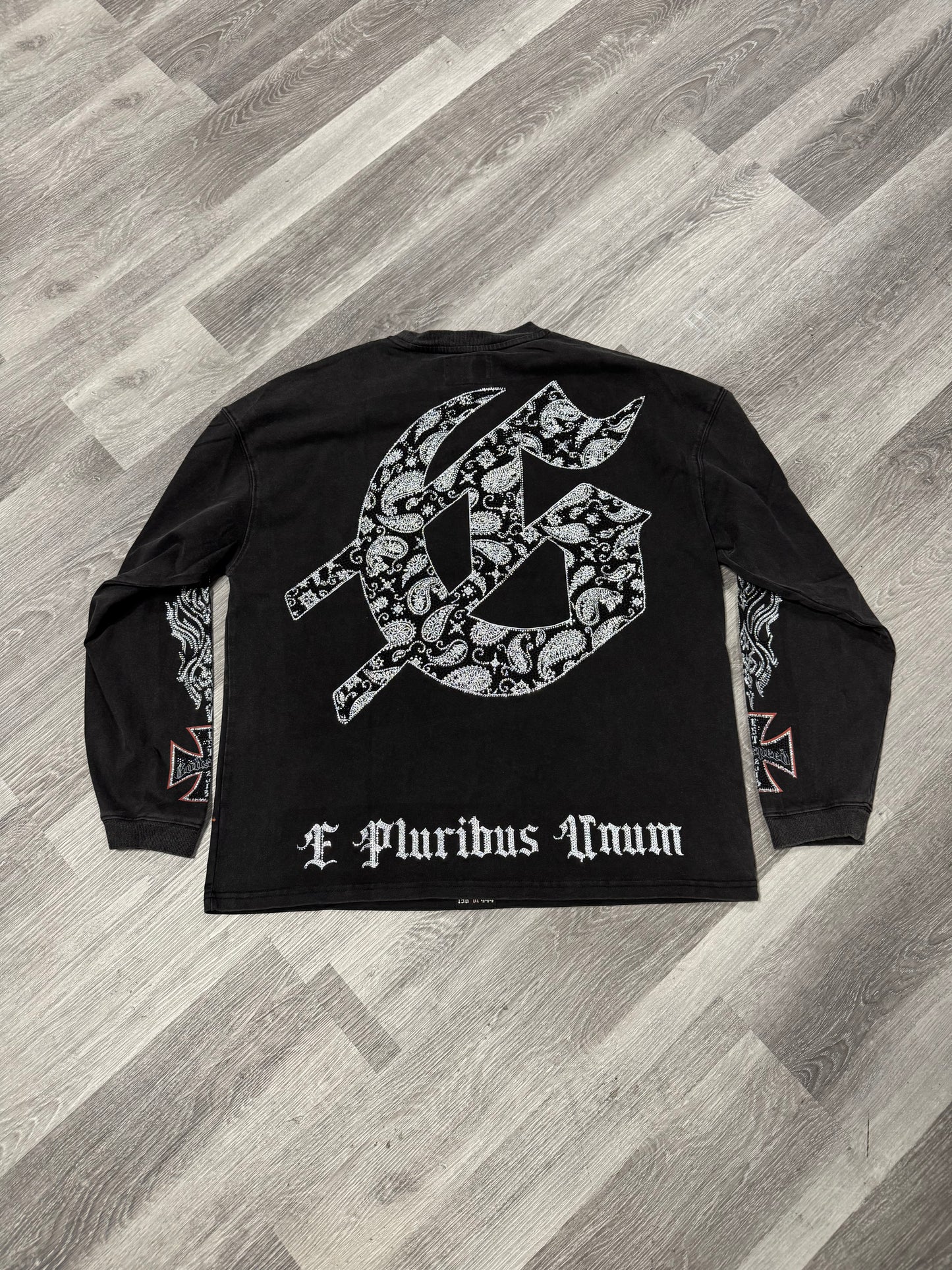 Godspeed VVS Hollywood Inferno Longsleeve (Black Wash)