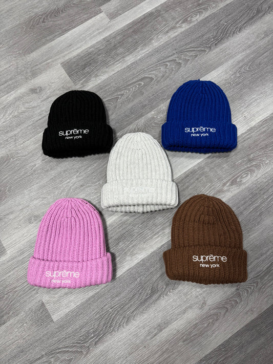 Supreme Chunky Ribbed Beanie
