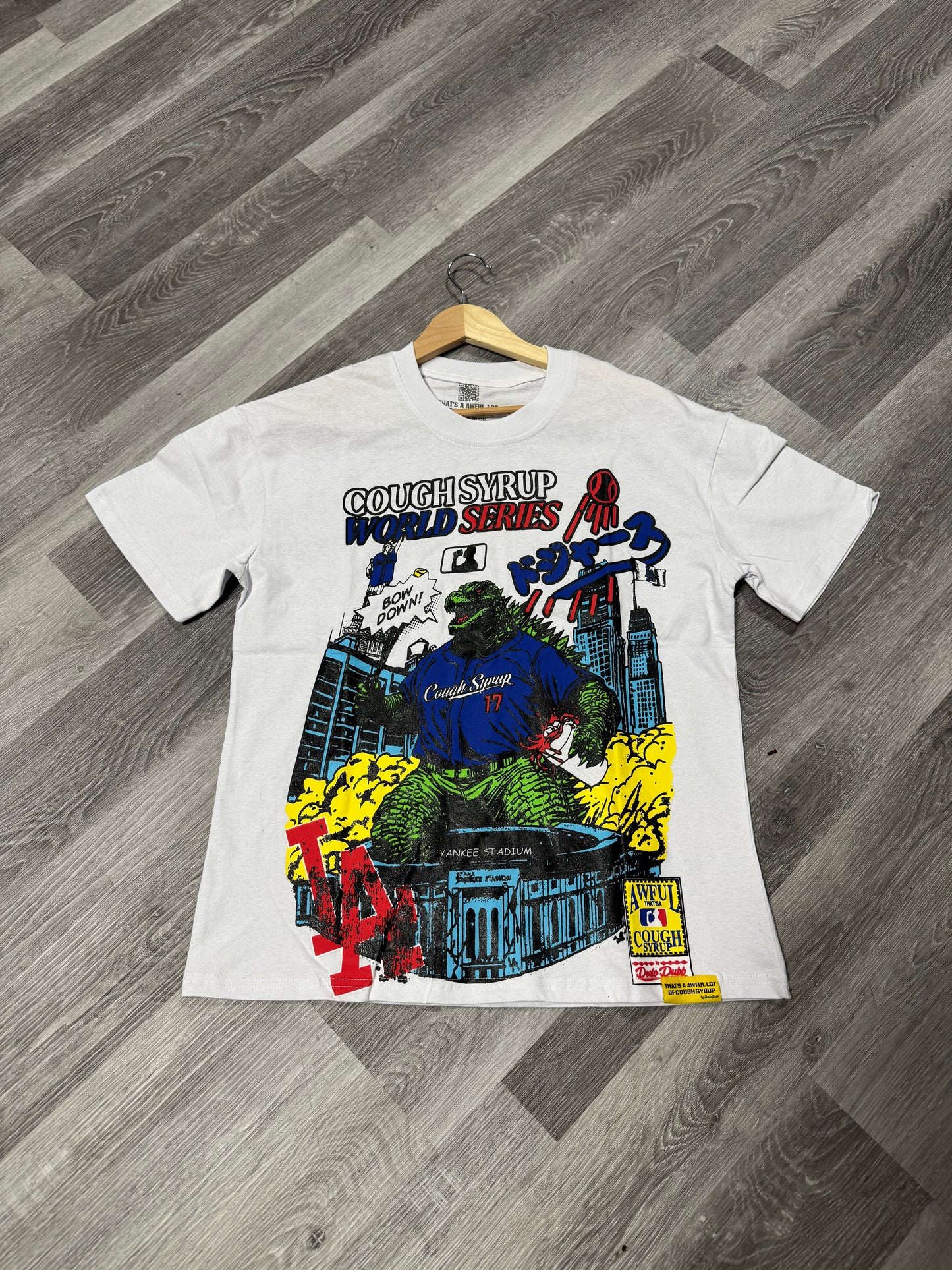 Thats a Awful Lot of Cough Syrup LA World Series Tee