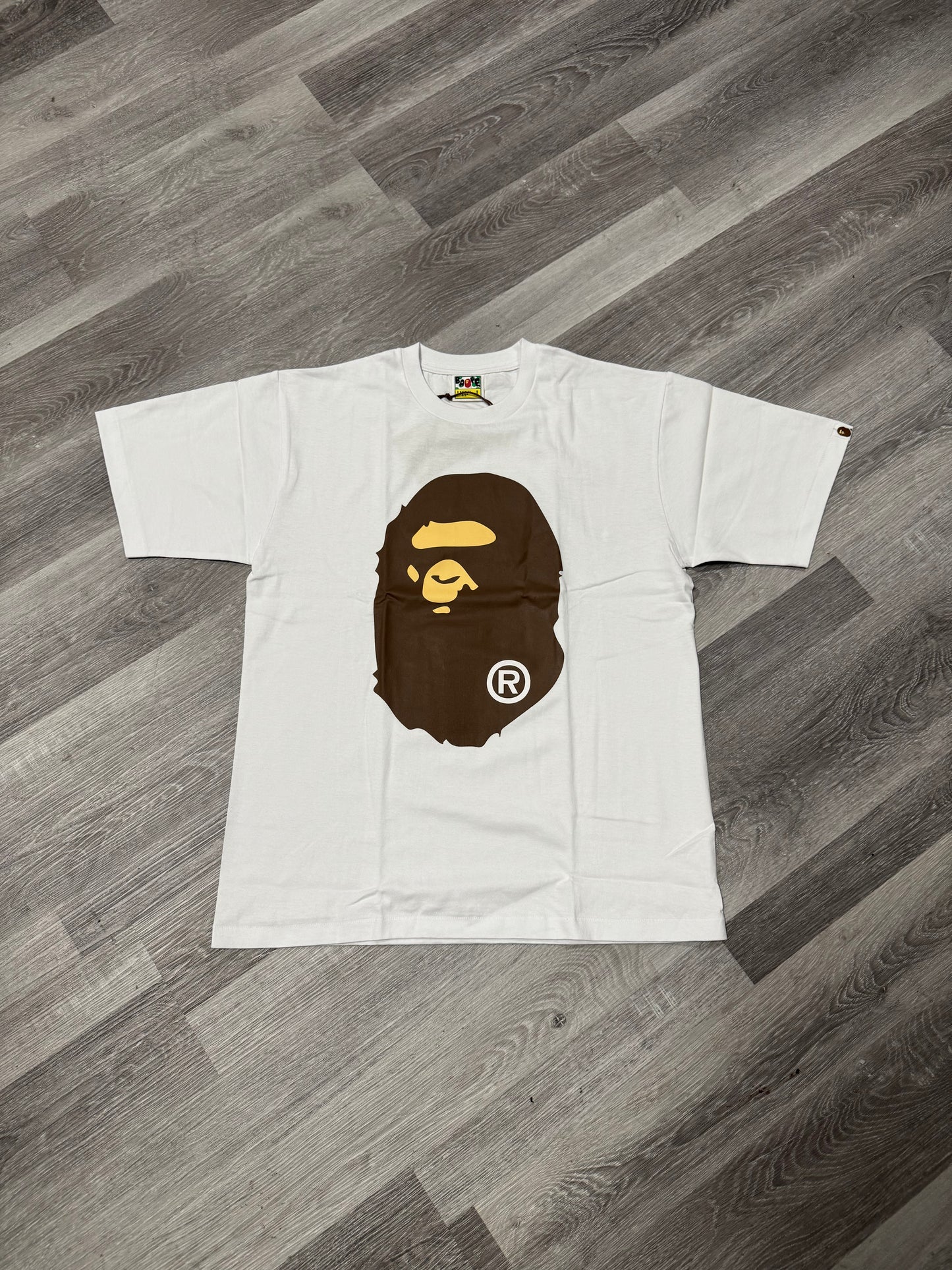 Bape Big Head OG Tee (White)