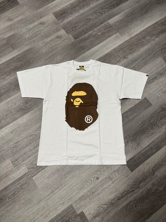 Bape Big Head OG Tee (White)