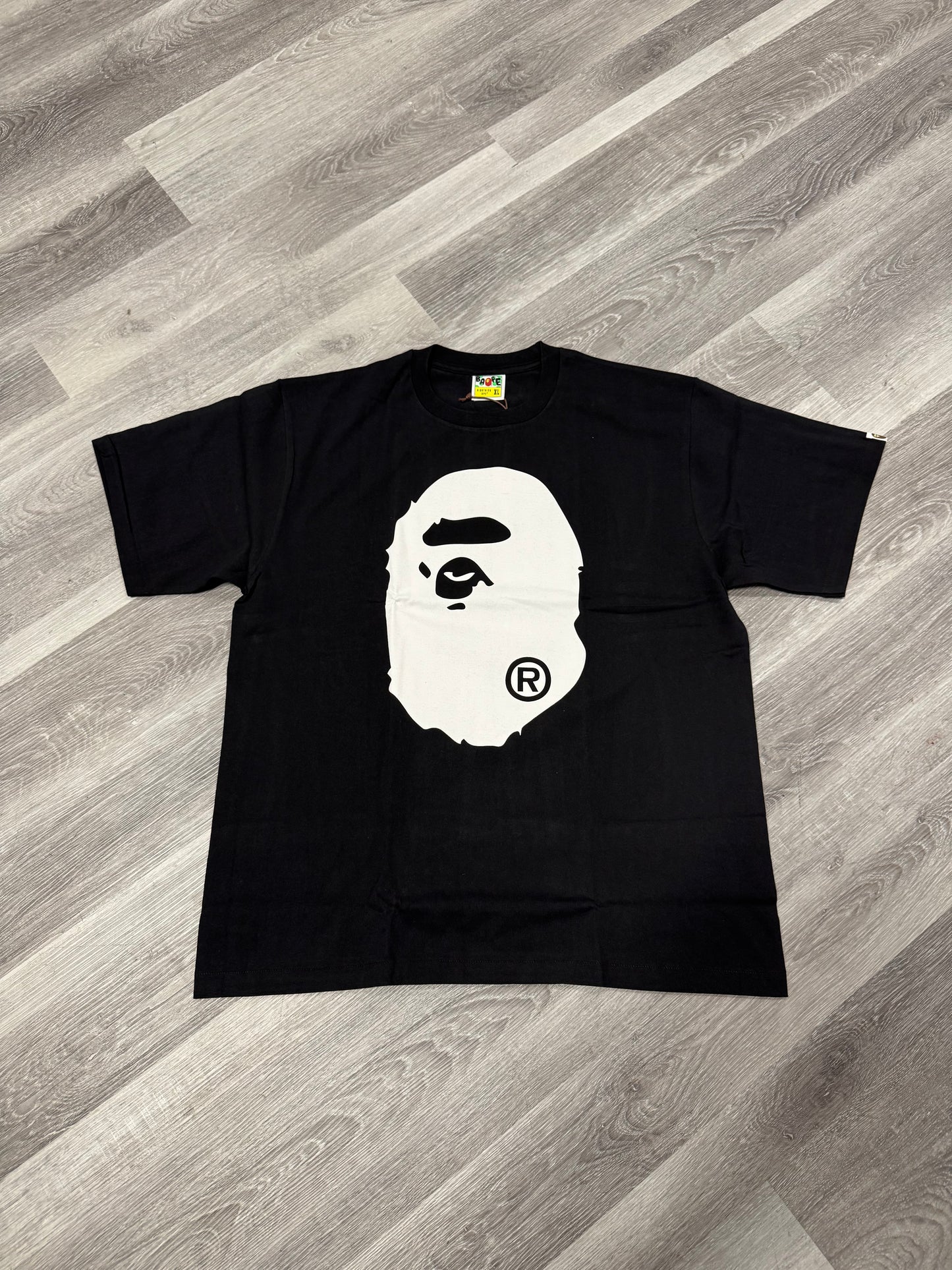 Bape Big Head Red Tee (Black/White)