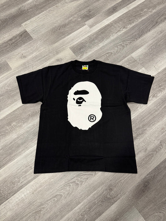 Bape Big Head Red Tee (Black/White)