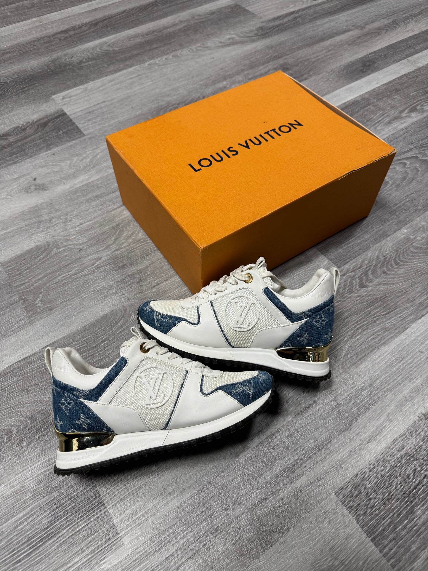 Louis Vuitton Run Away Monogram Sneaker / Preowned