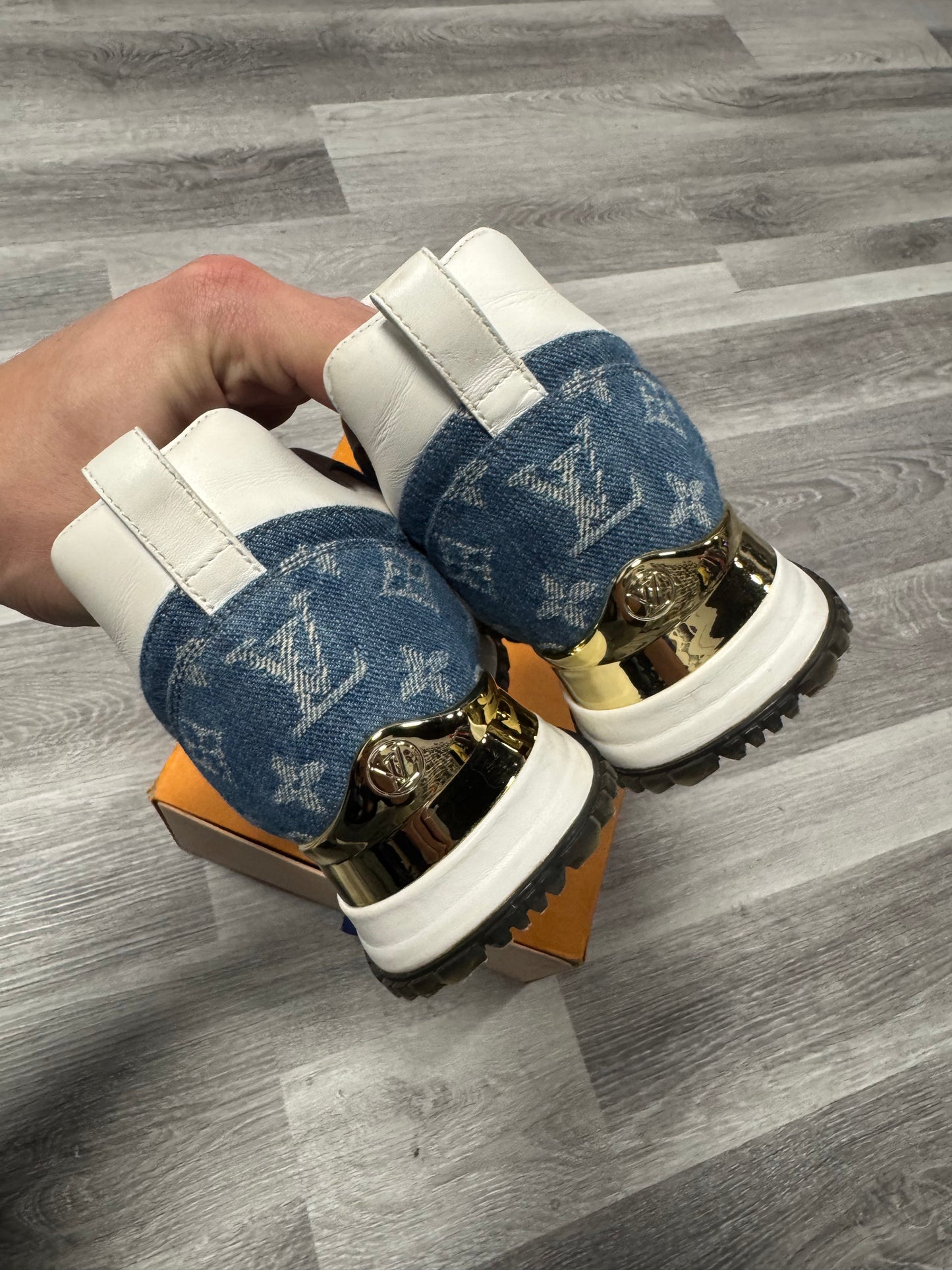 Louis Vuitton Run Away Monogram Sneaker / Preowned