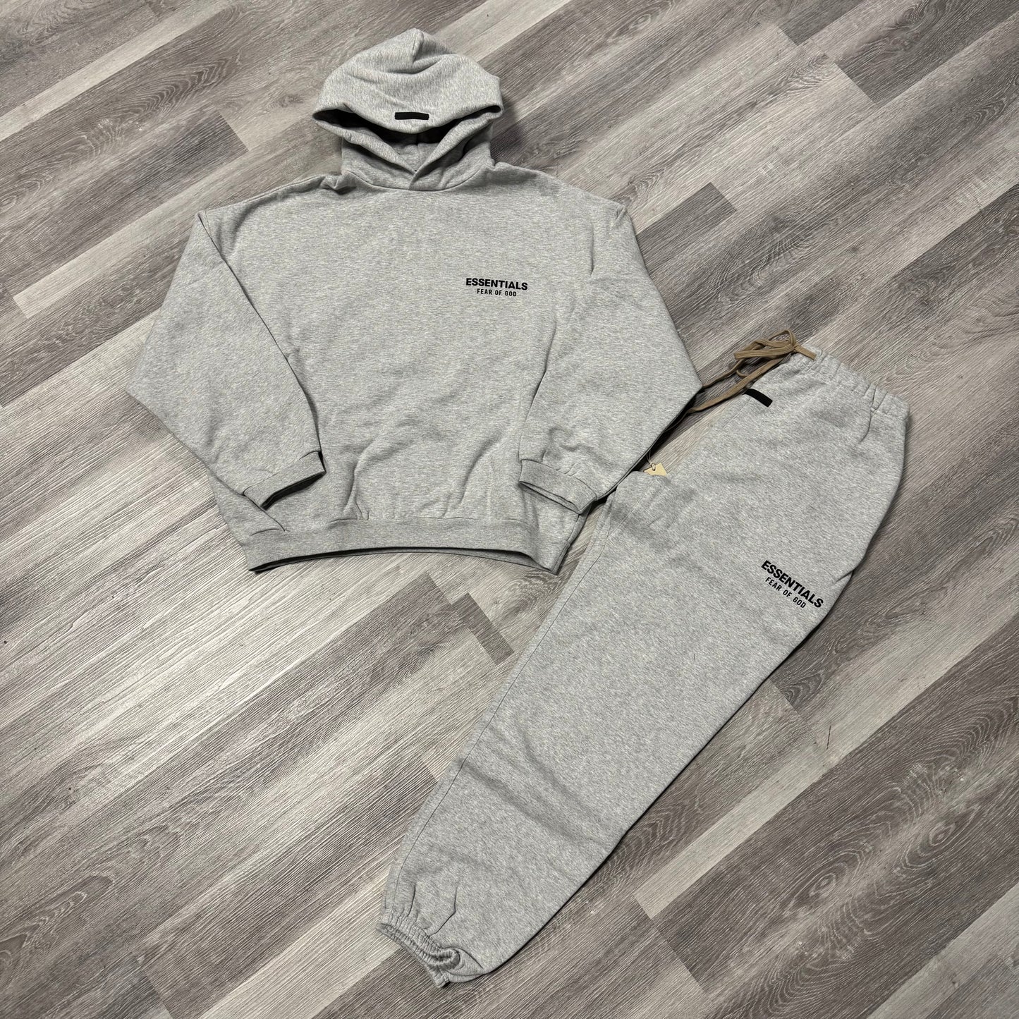 Essentials Sweatsuit (Light Heather)